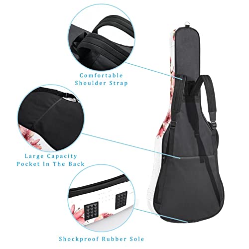 Hondank Housse pour guitare acoustique – Motif cœurs de baseball – 1 cm d’épaisseur – Étanche – 101,6 cm – 104,1 cm… - Les Beatles, Paul McCartney, John Lennon, RIngo Starr, George Harrison Hondank Housse pour guitare acoustique - Motif cœurs de baseball - 1 cm d'épaisseur - Étanche - 101,6 cm - 104,1 cm… – Image 4