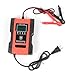 PRETYZOOM Motorcycle Car Battery Charger Lithium Battery Charger Full Automatic Us Plug