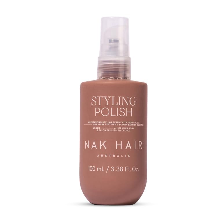 NAK Signature Styling Polish Serum for Frizz Control, Shine, 3.4 fl oz