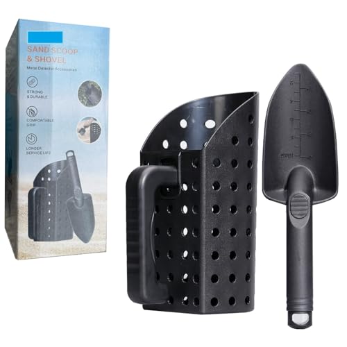 Set di accessori per metal detector, paletta per sabbia, setaccio