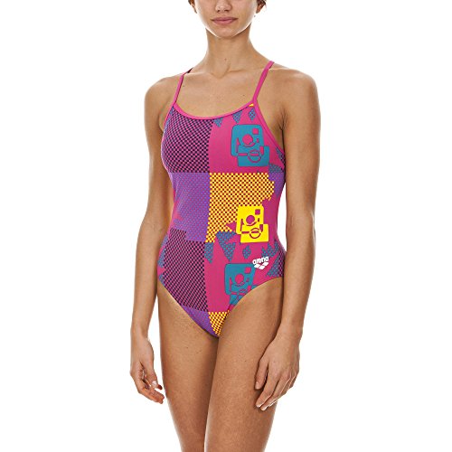 ARENA W Ska One Piece FL, Rose Violet, Size 28