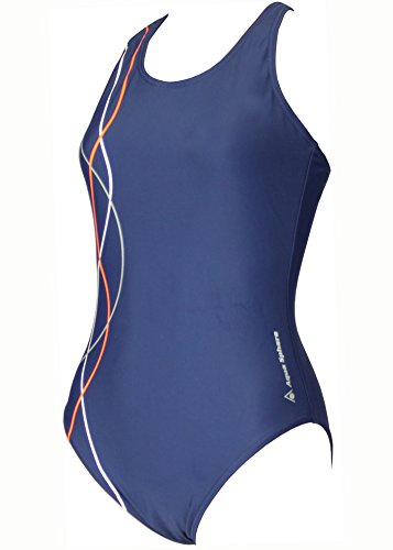 Aquasphere Women's Blue Aqua Sphere Bailey Costume - Navy/Silver Size 36