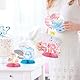 9 Stück Gender Reveal Party Deko Bienenwabe Mittelstück Tischdekoration Mädchen oder Jungen Dekoration für Tischdeko Babyparty Baby Shower Tischaufsätze Geschlecht Verkünden