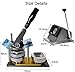 ZXSYYDS Photo Magnet Machine, DIY Fridge Magnets Pin Maker Machine, with 100 Sets of Consumables+ Paper Cutter Machine, Button Badge Maker, Square Fridge Magnets Badge Maker Machine