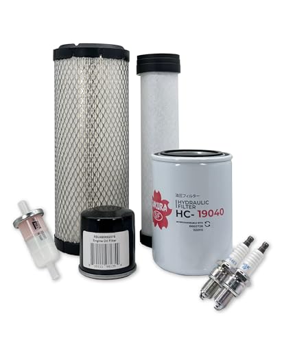 HERO® Maintenance Filter Kit For Scag STT-791DFI Turf Tiger Zero-Turn Mower With Kawasaki Engine FD791D