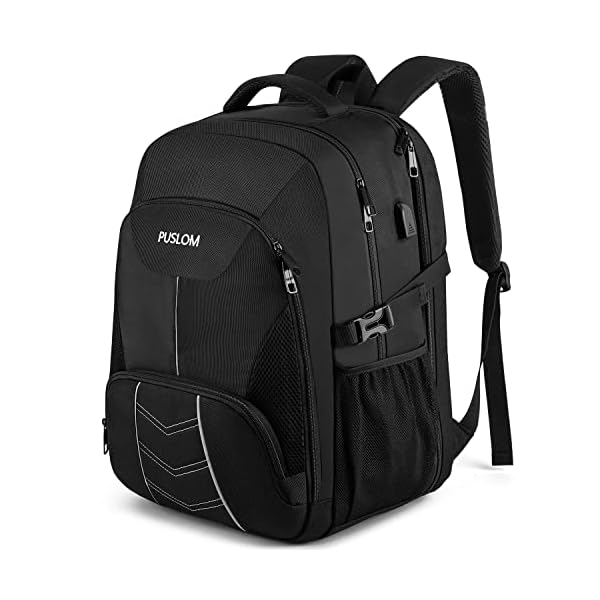 Mochila Grande 55L Portatil 18.4 Pulgadas Ordenador con Puerto USB Antirrobo Impermeable