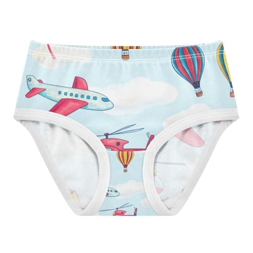 Colorful Airplanes Toddler Girls's Underwear 2T 202c1185