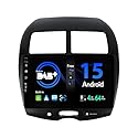 SXAUTO [Built-in DAB] Android 15 Autoradio für Mitsubishi ASX (2010-2019) - Eingebaut Carplay/Android Auto - LED Kamera + MIC - 4G+64G - AHD 360-CAM Lenkradsteuerung Fast-Boot - 2 Din IPS 10.1 Zoll