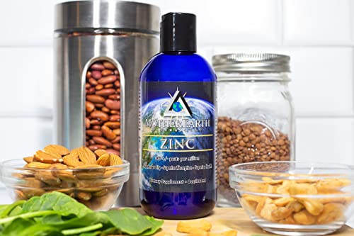 Mother Earth Minerals Ionic Liquid Zinc Supplement High Absorption Angstrom Zinc Mineral Drops for Immune Support, Enzymatic Function & Cellular Health, 8 oz - Image 5