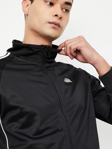 Image of Max Men Striped Athleisure Sweatshirt
