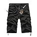 HANTONGHAO Été Cargo Shorts hommes Cool Camouflage coton décontracté hommes pantalons courts vêtements confortable Camo hommes Cargo Shorts pas de ceinture