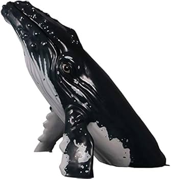 Amazon | 海面から飛び出した ザトウ クジラ（鯨）・ビッグフィギュア