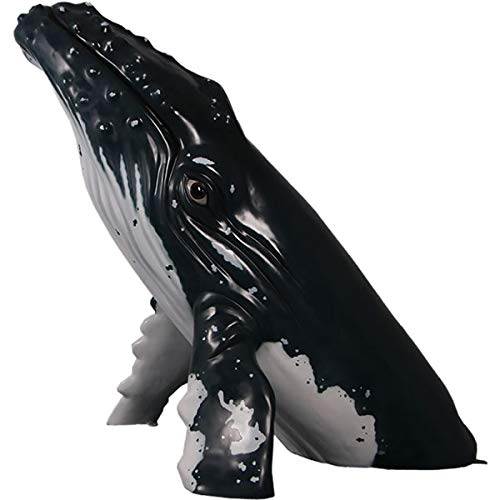 Amazon | 海面から飛び出した ザトウ クジラ（鯨）・ビッグフィギュア