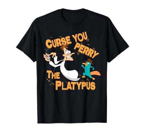 Disney Phineas and Ferb Curse You T-Shirt Small