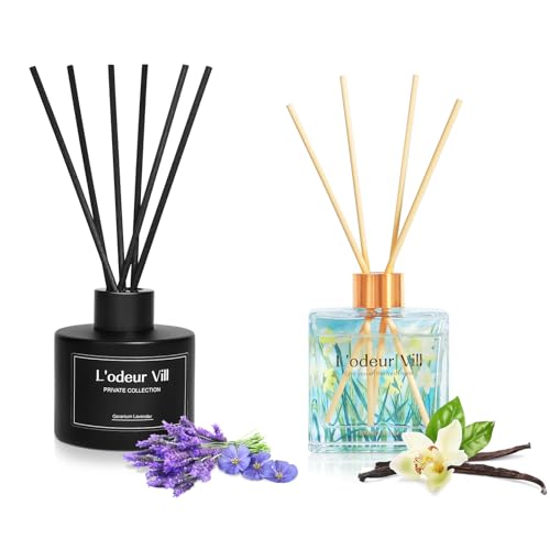 Set Difusores L'odeur Vill 100ml Lavanda y Vainilla miniatura 1