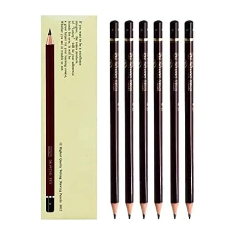12 sketching pencils EE extra thick drawing pencils art student pencils Cover