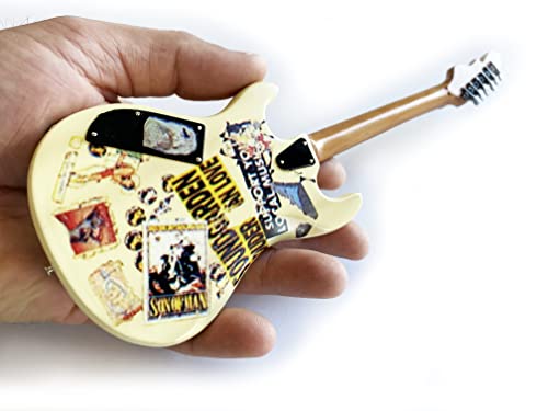 AXE HEAVEN Jerry Cantrell ヴィンテージ ブルー ドレス G&L ランペイジ ハンドメイド ミニギターモデル