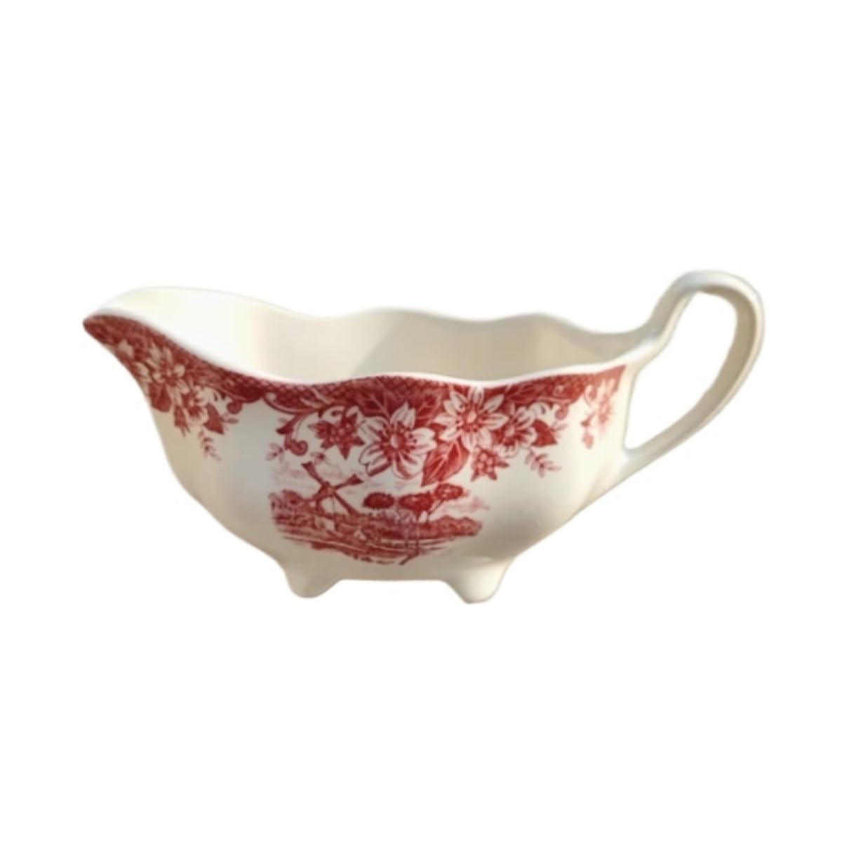 Salsiera Perfetta per Salse Succo di Modello Mulino A Rosso, Ceramica GU, Salsa Bistecca, Salsiera della Famiglia Dou Ristoranti E Feste