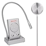 DESHUN Window Intercom Speaker System - 2-Way Communication for Business, Bank, Office, Hospital, Station, Catering, Ticket Counter