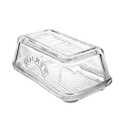 Kilner Glass Butter Dish, 250g Capacity