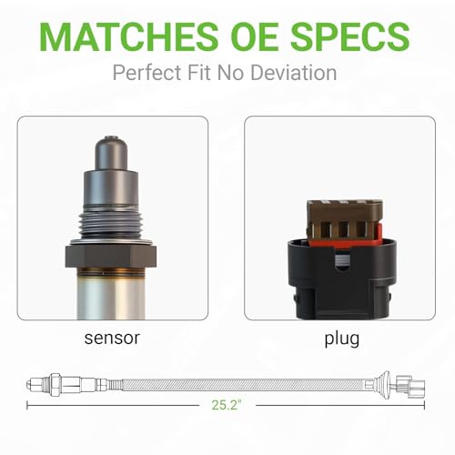 Sensor de Oxígeno Downstream Compatible Ford Mustang F150 Edge Fusion Transit miniatura 4
