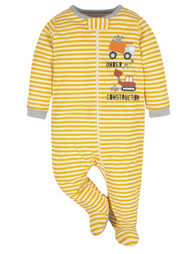 Image of Gerber Baby Boys 4 Pack Sleep 'N Play Footie
