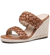 Mikarka Women's Comfortable Slip-On Wedge Sandals