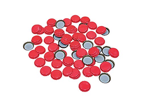 Tappi a corona di alta qualità, colore rosso