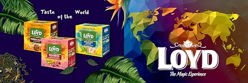 LOYD® Rooibos Tee mit Manuka | 20 Teebeutel 40g | Kräutertee | Rotbuschtee Mischung | Hochwertigen Teeblättern teebeute l Aufbrühen Express-Tee (Packung mit 3)