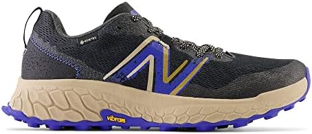 New Balance Men's Fresh Foam X Hierro V7 Trail Running Shoe, Black/Marine Blue, 10.5 | Image 2