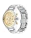 Movado Bold Verso Men's Sport Watch - Swiss Quartz Chronograph Movement, Stainless Steel Link Bracelet - 5 ATM Water Resistance - Luxury Fashion Timepiece for Him - 44mm