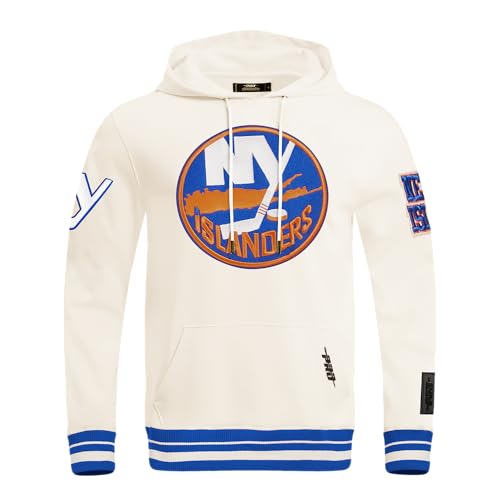 Image of Pro Standard Men's NHL Retro Classics Brushed Back French Terry Pull Over Hoodie