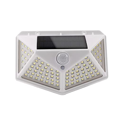 Applique solaire 100 LED pour jardin et décoration de rue étanche lot de 2