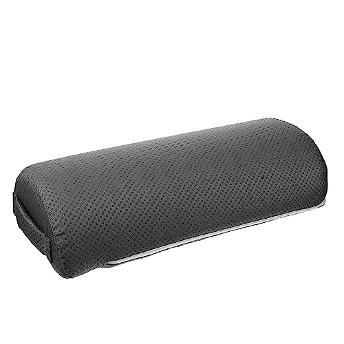 DOITOOL オフィスレストマット foot care footcare レッグピロー 疲労のためのフットスツール デスクピロー 足首枕 オフィスフットレストパッド ポリエステル綿 Black