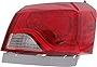 Evan-Fischer Tail Light Assembly Compatible with 2014-2019 Chevrolet Impala Outer Passenger Side