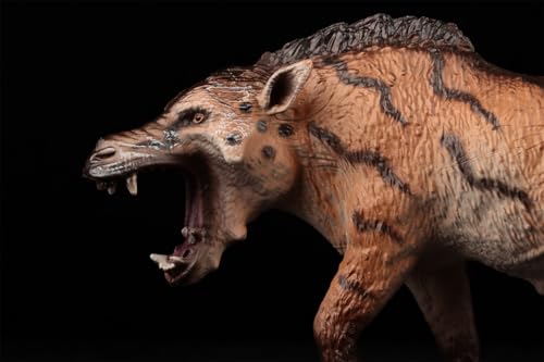 Modelo Entelodontidae Daeodon Shoshonensis de AMITD réplica de jabalí terminator coleccionable 8