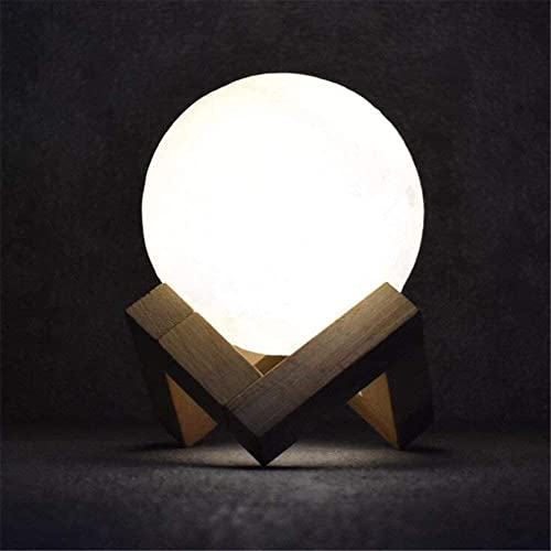 Lampe de chevet lune 3D pour créer une ambiance douce dans la chambre