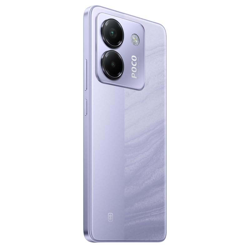 Image of Poco M7 Pro 5G (256GB + 8GB) (for Tmobile Mint Tello & Global) 50MP Dual Sony Camera 6.67 inch 120Hz Octa Core Unlocked Dual Sim Model 2409FPCC4G Liberado (Purple)