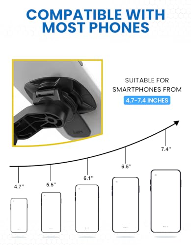 Support de téléphone pour vélo guidon iPhone Samsung smartphone - 4
