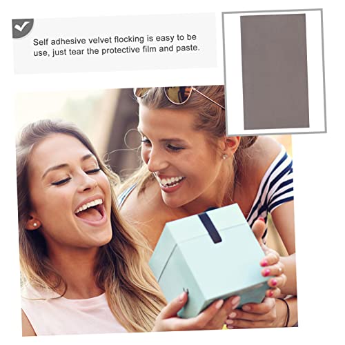 Doublure floquée auto-adhésive de qualité supérieure pour finitions de meubles - 2
