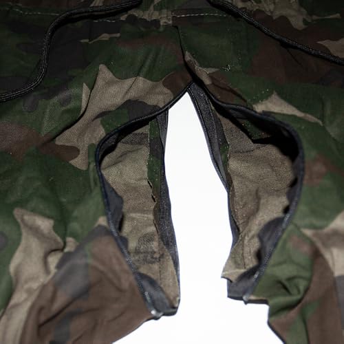Camouflage Men Invisible Zipper Open Crotch Pants Casual Plus Size Loose Trousers3