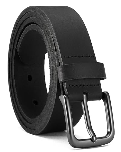 CHAOREN Boys Belt - 1 1/8 Kids Leather Belt Handmade Full Grain Leather Ideal for Dress and Casual Wear