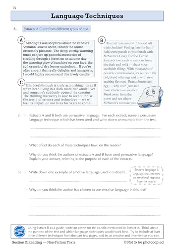KS3 Year 8 English Targeted Workbook (with answers)