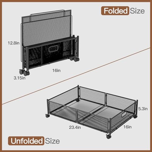 Gawerk Under Bed Storage With Wheels thumb #1