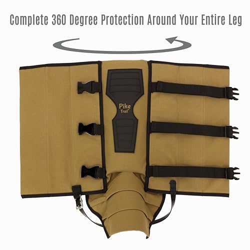 Pike-Trail-Snake-Leg-Gaiters-High-Performance-Protection-for-Hikers-and-Hunters-Waterproof-Bite-Protective-Durable-Anti-Snake-Lower-Leg-Outdoor-Gear