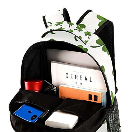 Mochila escolar de trebol perfecta para ir al colegio 4