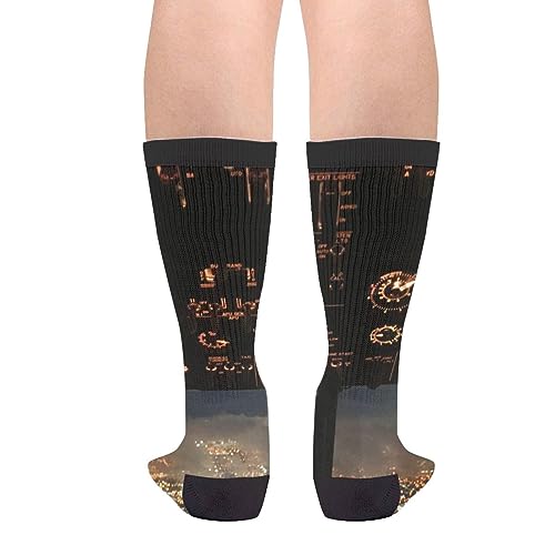 MINIOZE Casual Funny Funky Novelty Fashion Socks For Men Women