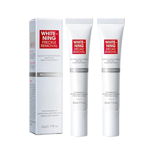 2PC Crema Antimanchas, Moisturizing Firming Cream, Lotion para Aclarar y Blanquear la Piel, Hidrata y Nutre, Aclara Eficazmente las Manchas y da Luminosidad al Cutis, Apto para Todo Tipo de Pieles