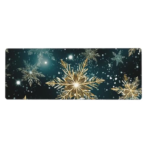 Tapis de souris galaxie 80x30 cm avec base antidérapante pour le bureau
