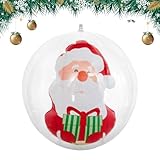 屋外のブローアップオーナメント、PVCブローアップツリーペンダント、パーティー、パティオ、芝生、ポーチ、庭園、中庭用のインフレータブルクリスマスボール、頑丈なホリデーヤードデコレーション。